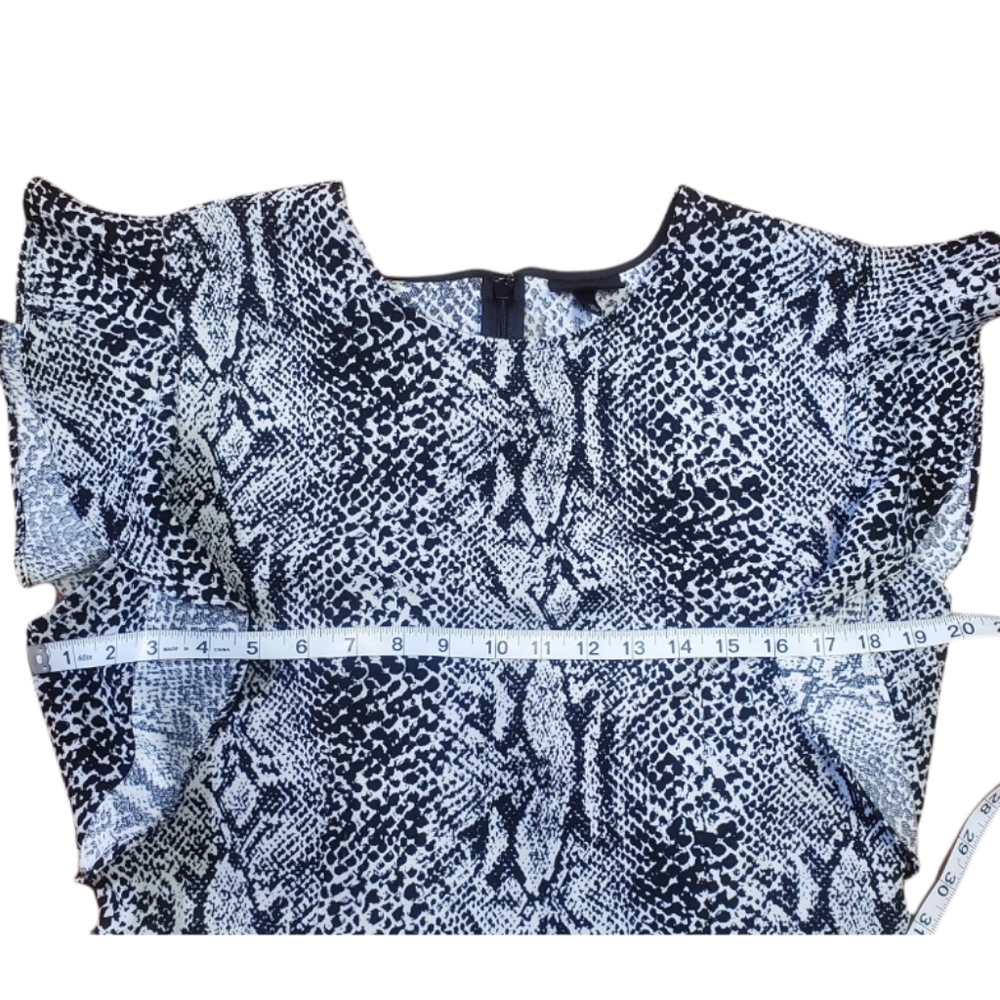 Who what wear snake skin print dress size large - Picture 7 of 9